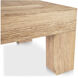 Evander 60 X 32 inch Natural Coffee Table, Rectangle